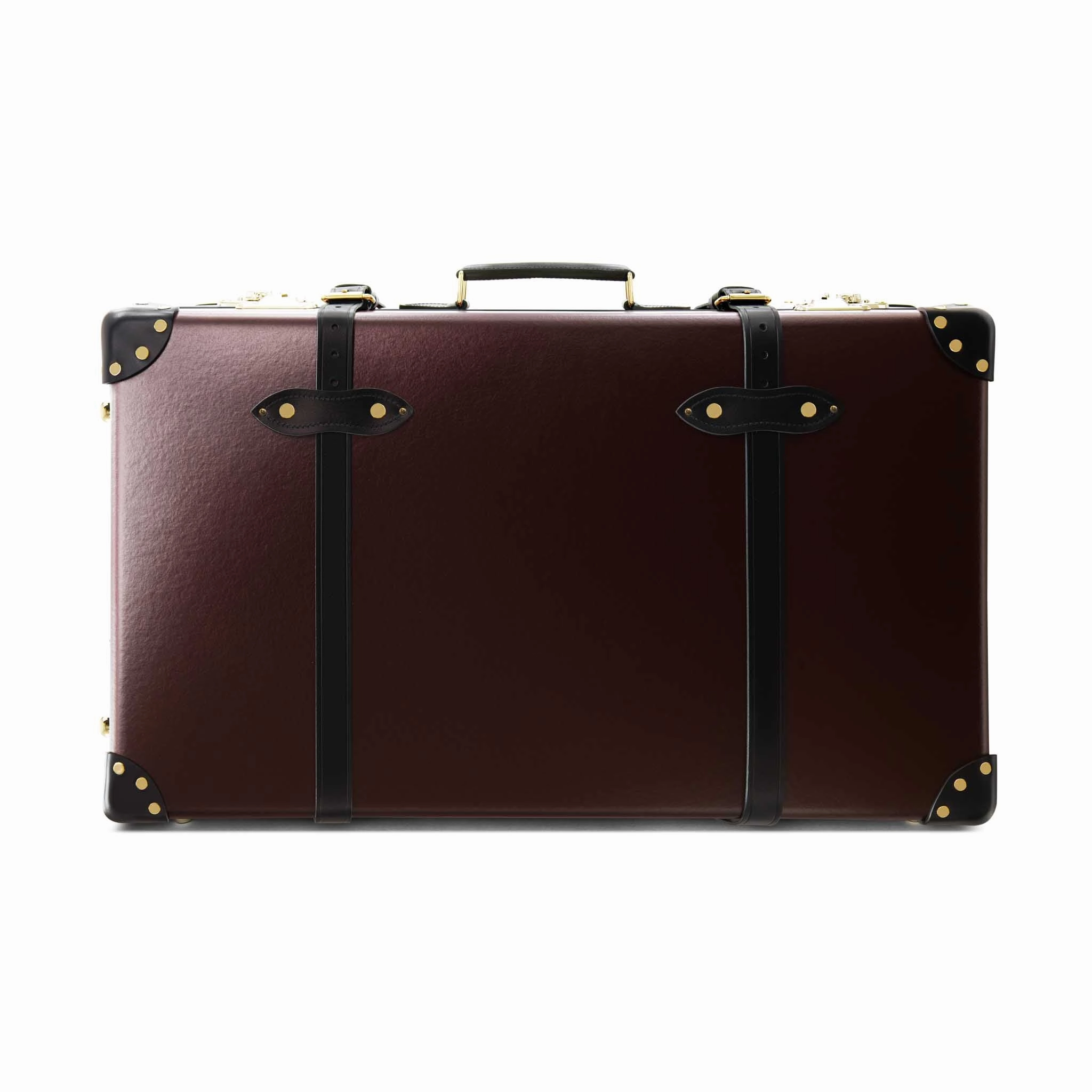 Centenary  Large Suitcase | Oxblood/Black/Gold