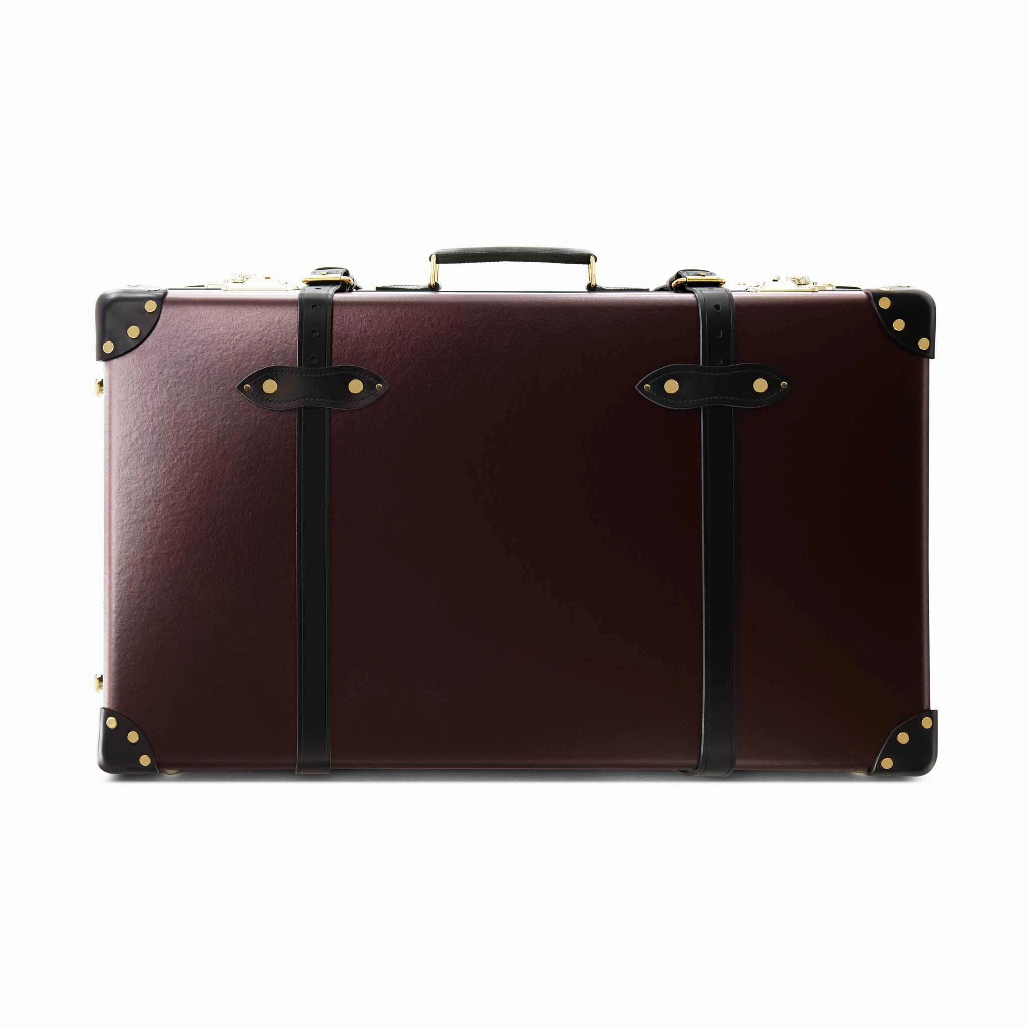 Centenary  Large Suitcase | Oxblood/Black/Gold