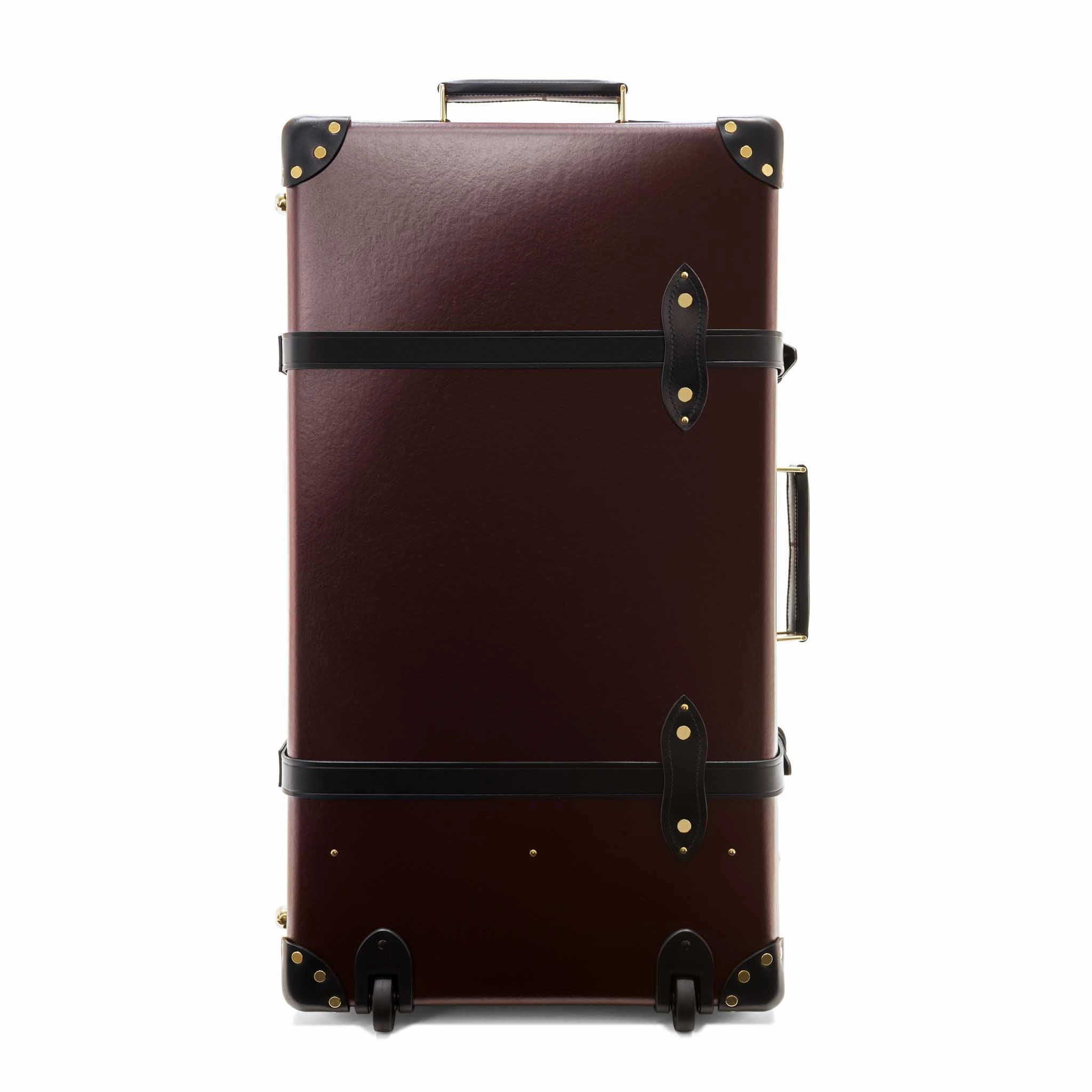Centenary  Large Suitcase | Oxblood/Black/Gold