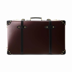 Centenary  Large Suitcase | Oxblood/Black/Gold
