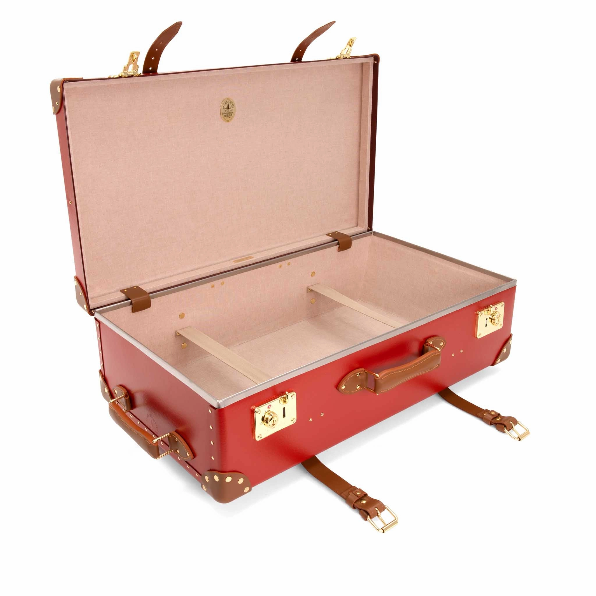 Centenary  Large Suitcase | Red/Caramel/Gold
