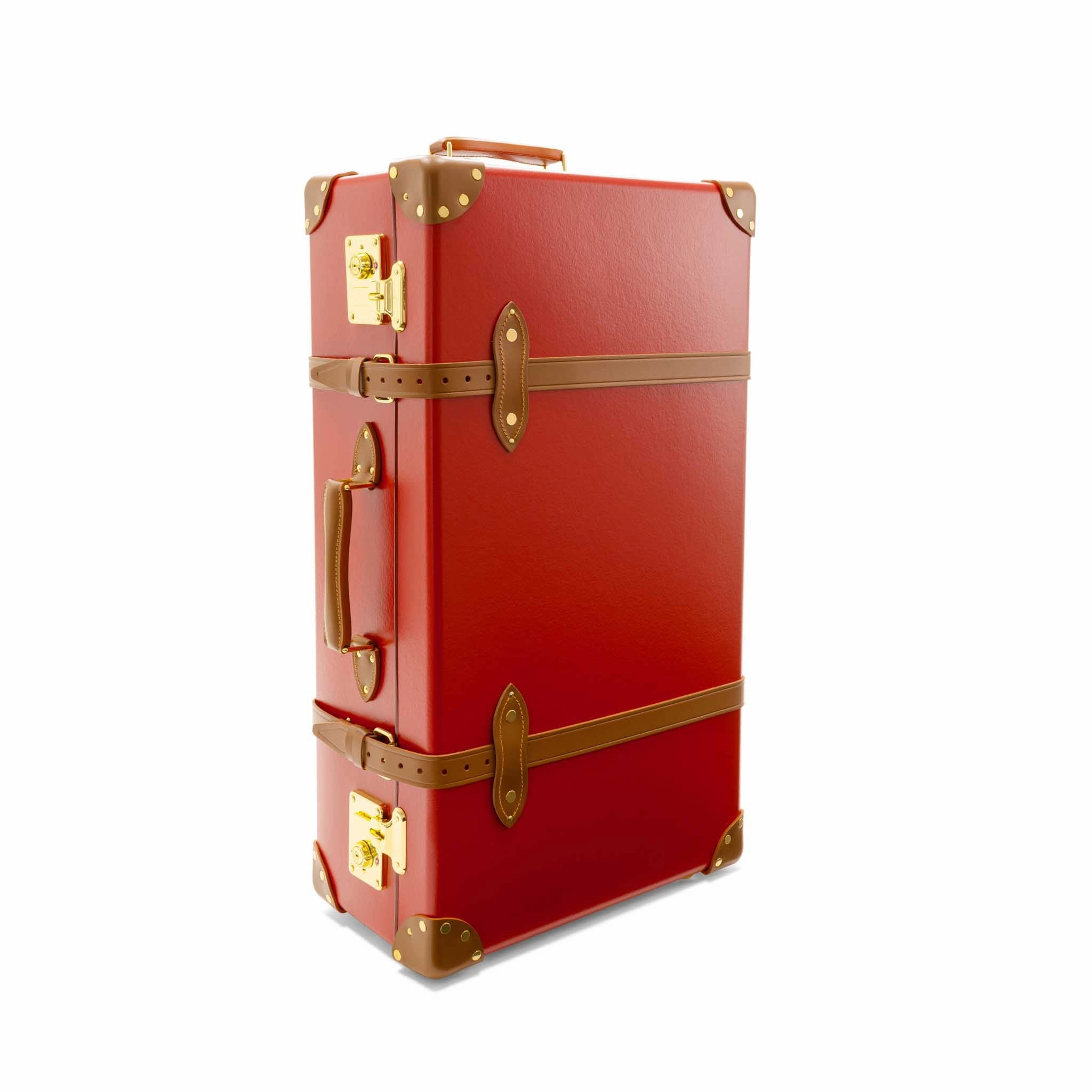 Centenary  Large Suitcase | Red/Caramel/Gold