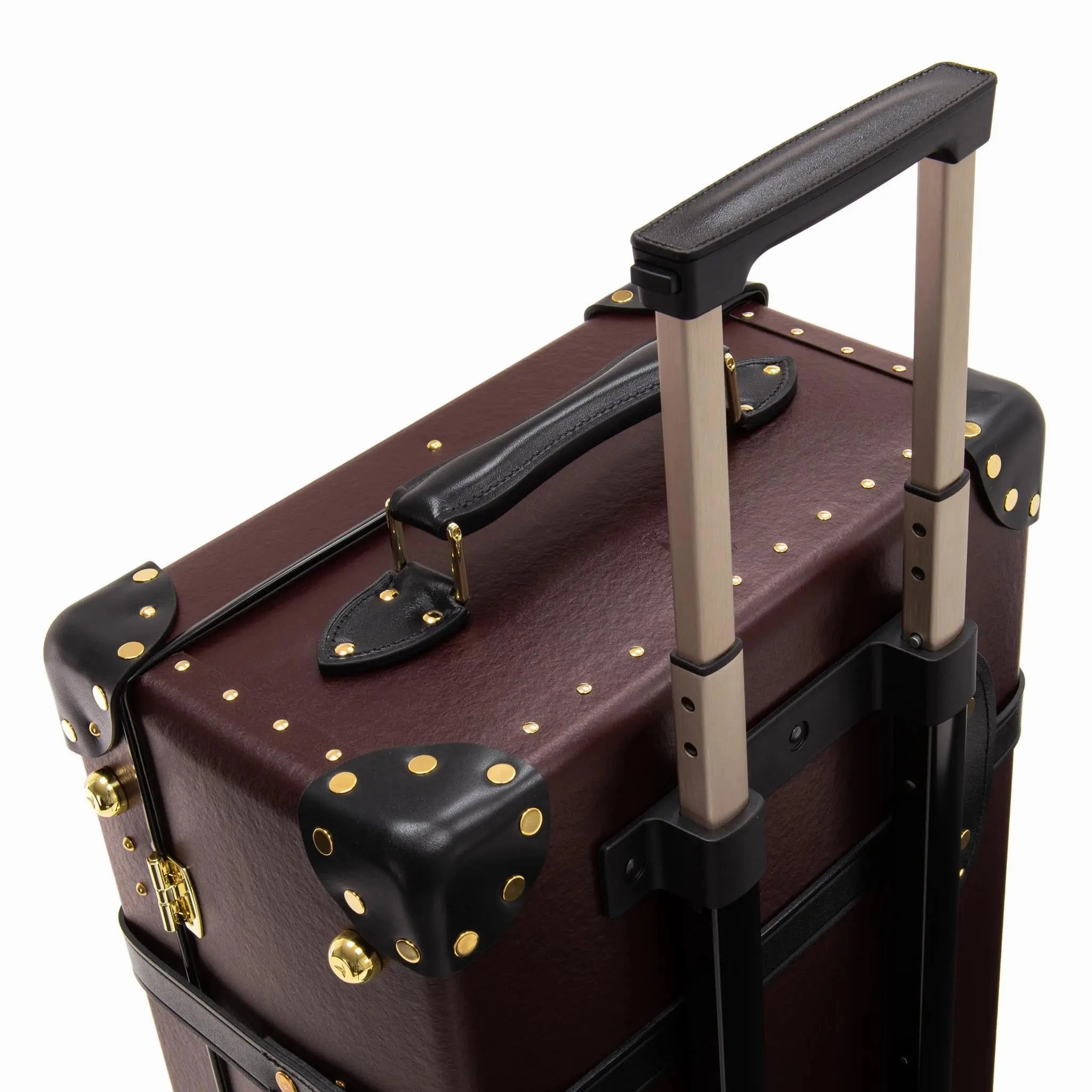 Centenary  Medium Check-In - 2 Wheels | Oxblood/Black/Gold