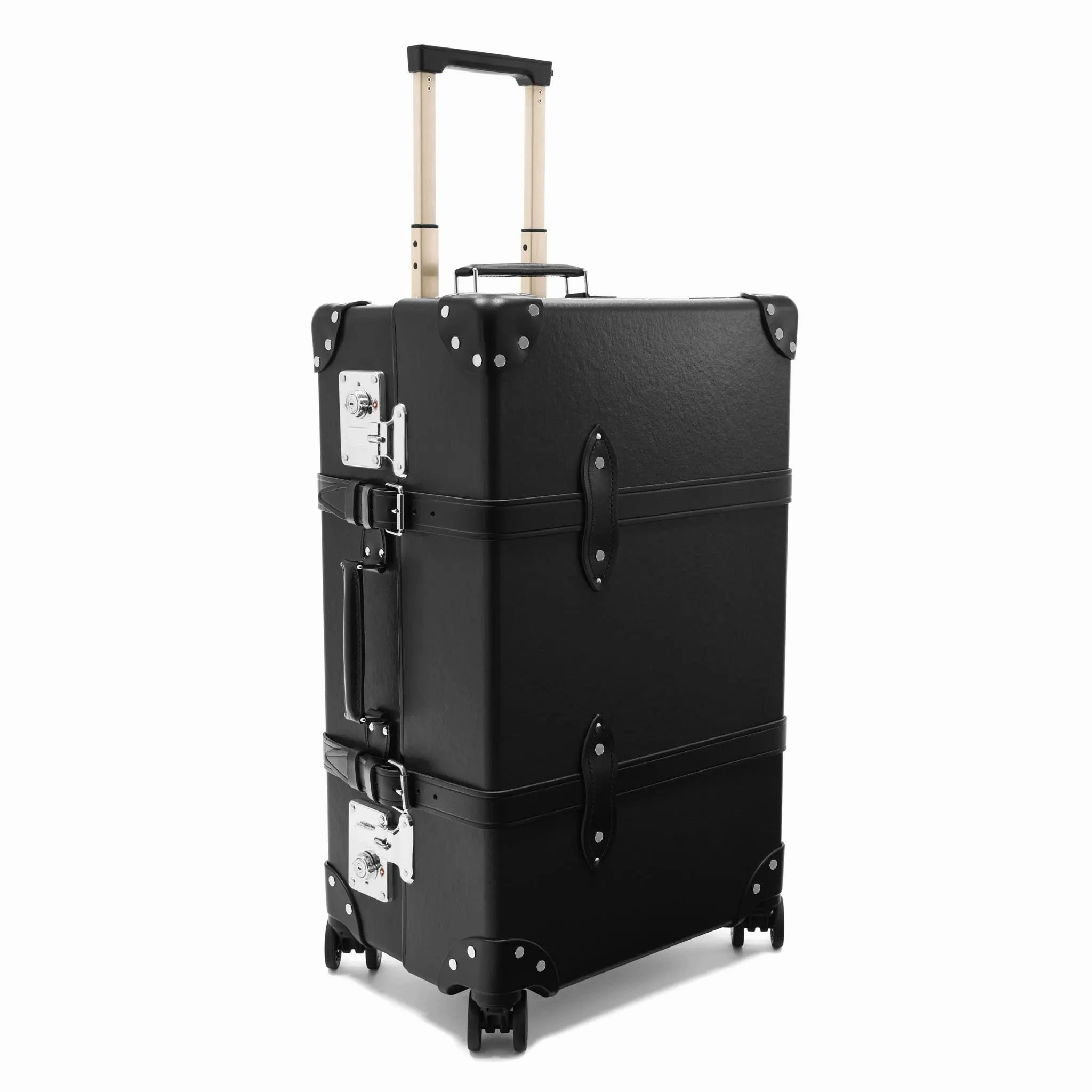 Centenary  Medium Check-In - 4 Wheels | Black/Black/Chrome