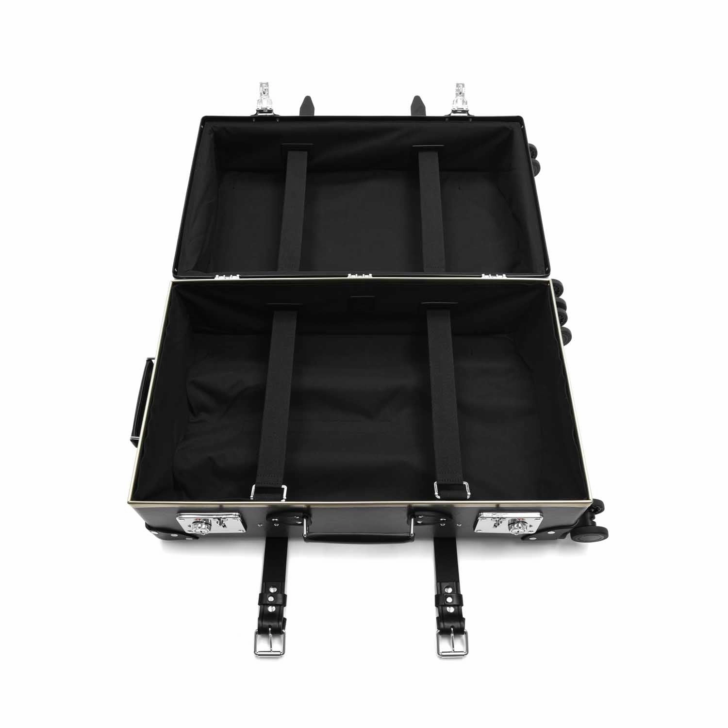 Centenary  Medium Check-In - 4 Wheels | Charcoal/Black/Chrome