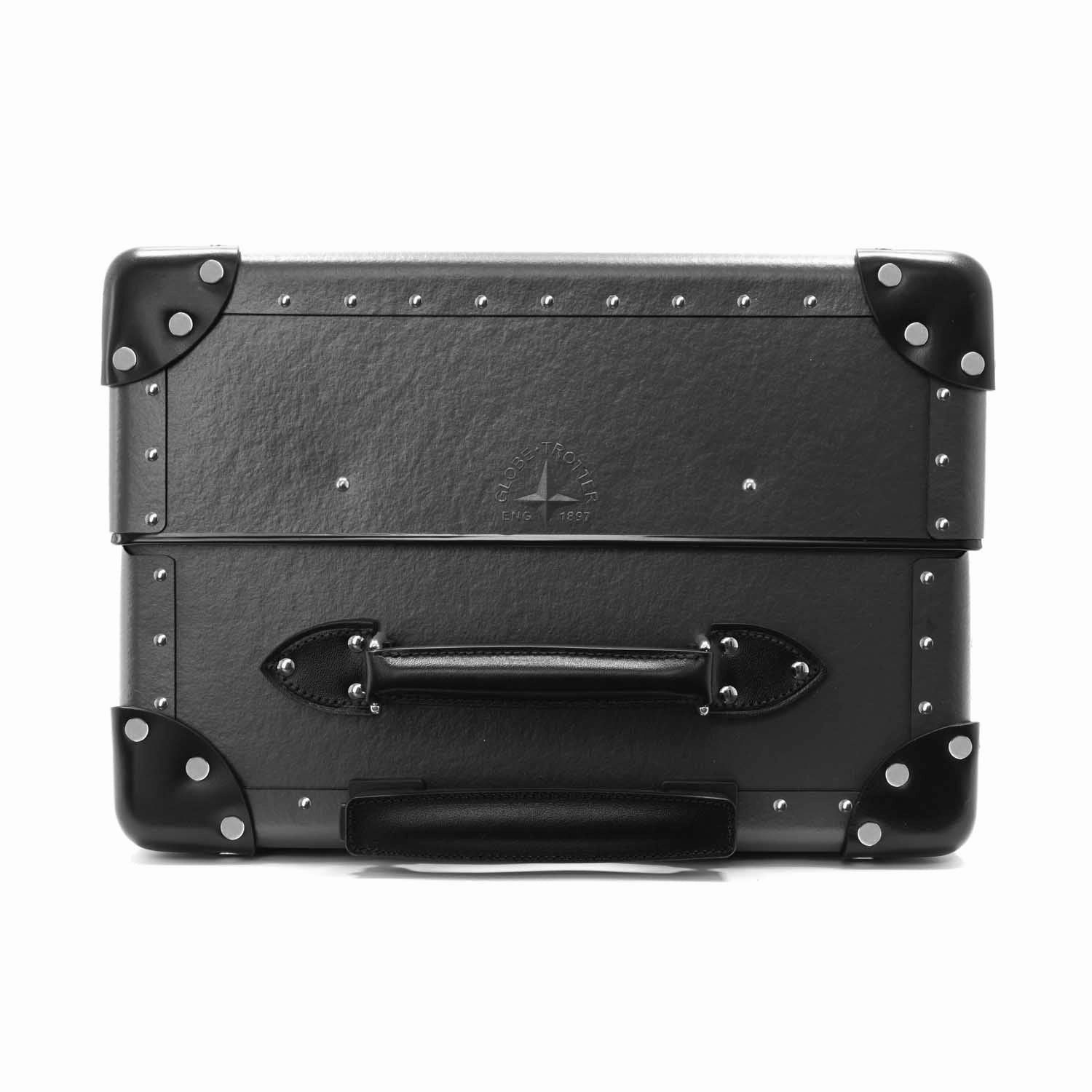 Centenary  Medium Check-In - 4 Wheels | Charcoal/Black/Chrome