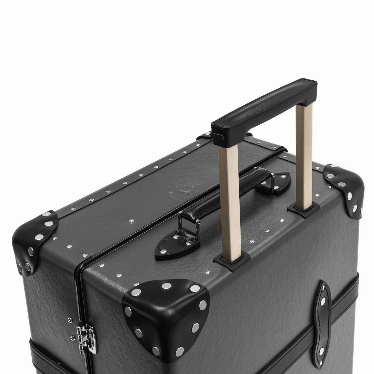 Centenary  Medium Check-In - 4 Wheels | Charcoal/Black/Chrome