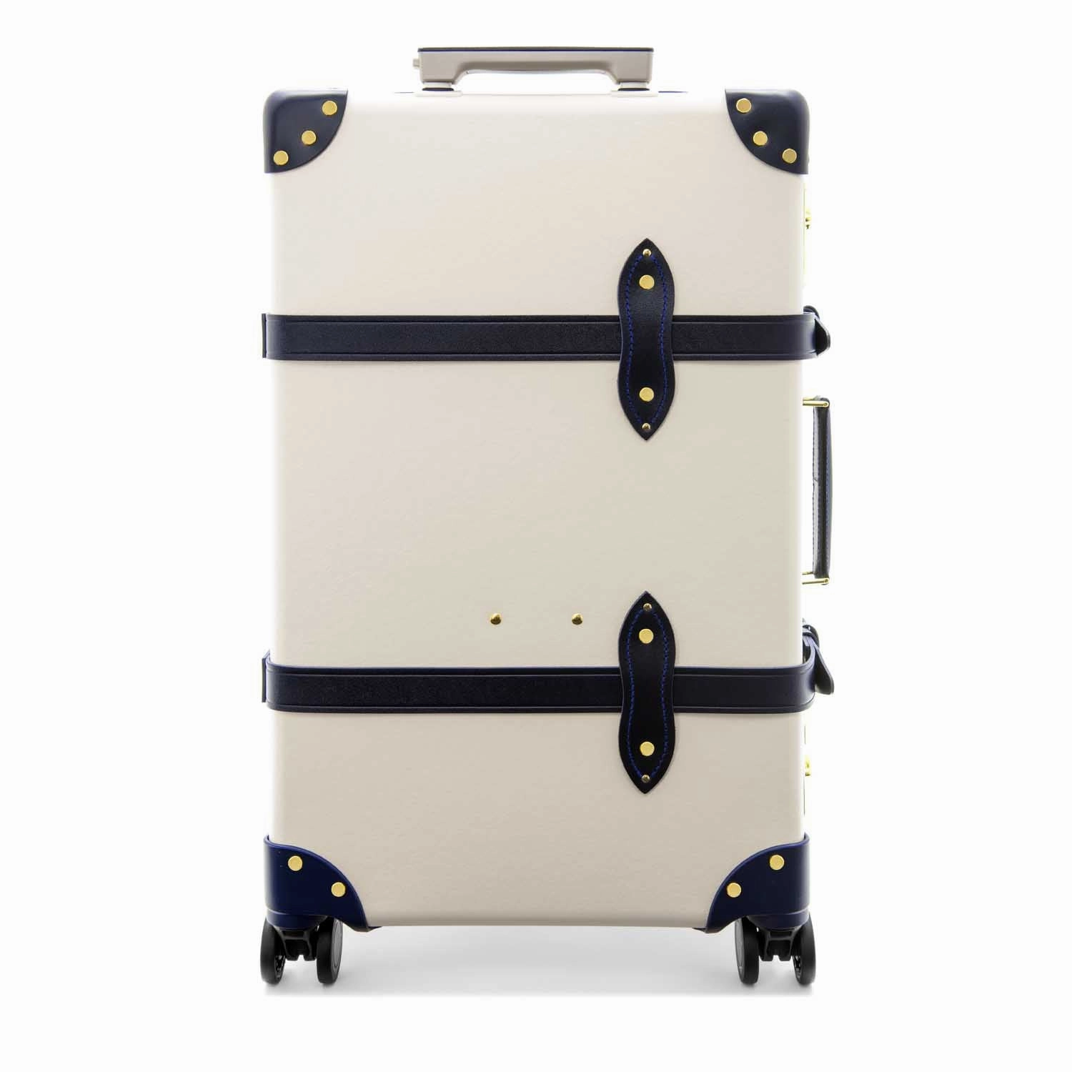 Centenary  Medium Check-In - 4 Wheels | Ivory/Navy/Gold