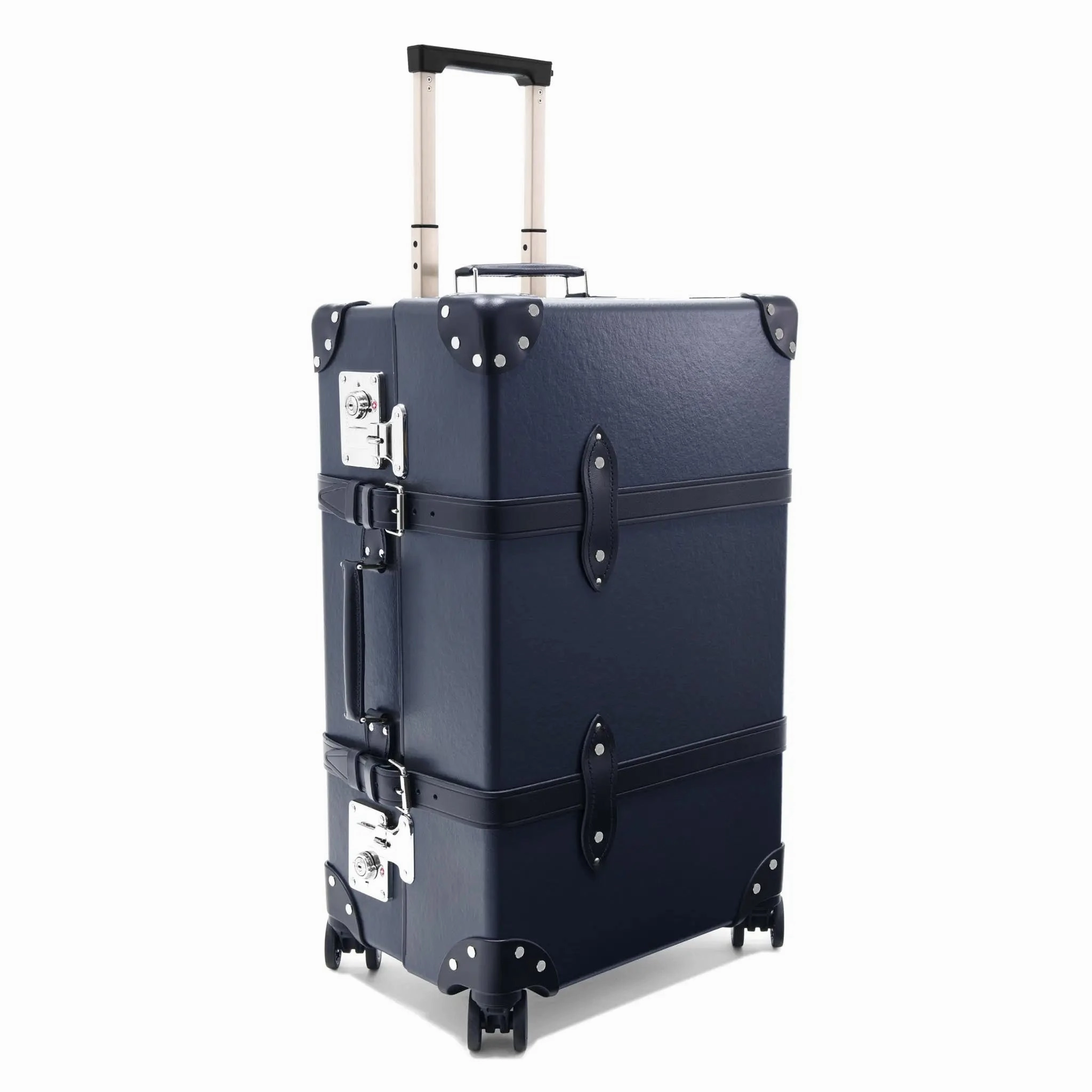 Centenary  Medium Check-In - 4 Wheels | Navy/Navy/Chrome