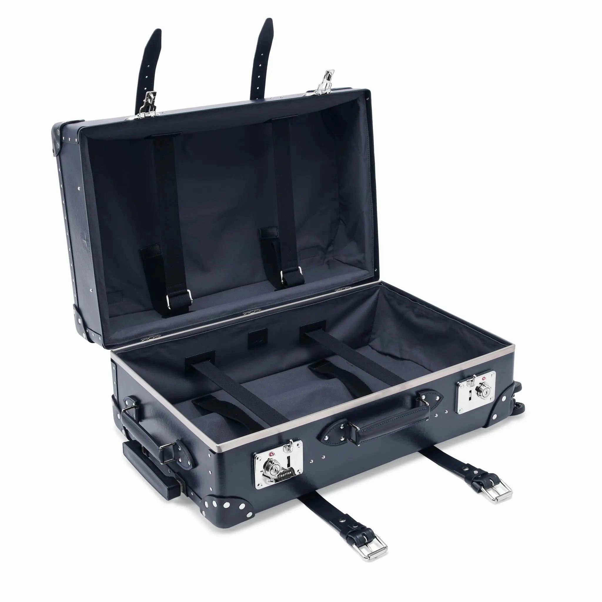 Centenary  Medium Check-In - 4 Wheels | Navy/Navy/Chrome