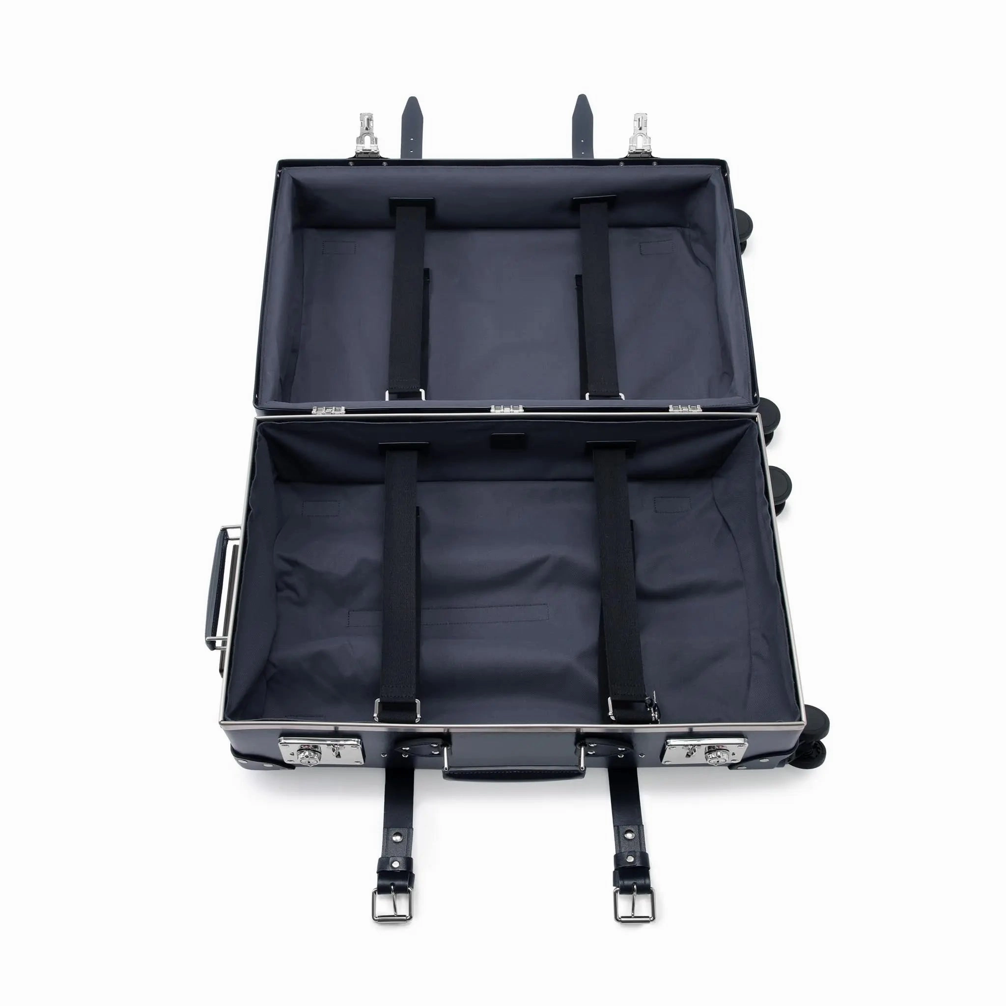 Centenary  Medium Check-In - 4 Wheels | Navy/Navy/Chrome