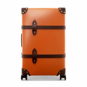 Centenary  Medium Check-In - 4 Wheels | Orange/Brown/Gold