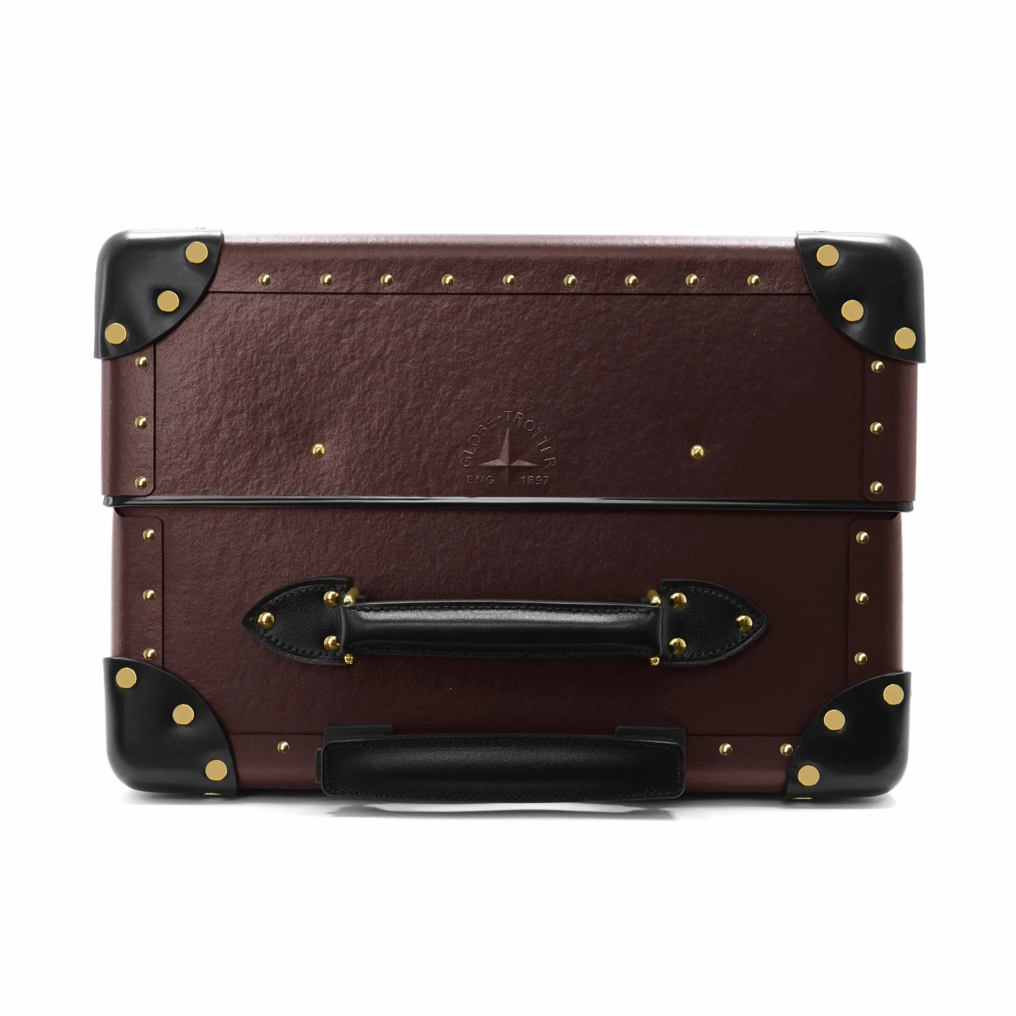 Centenary  Medium Check-In - 4 Wheels | Oxblood/Black/Gold