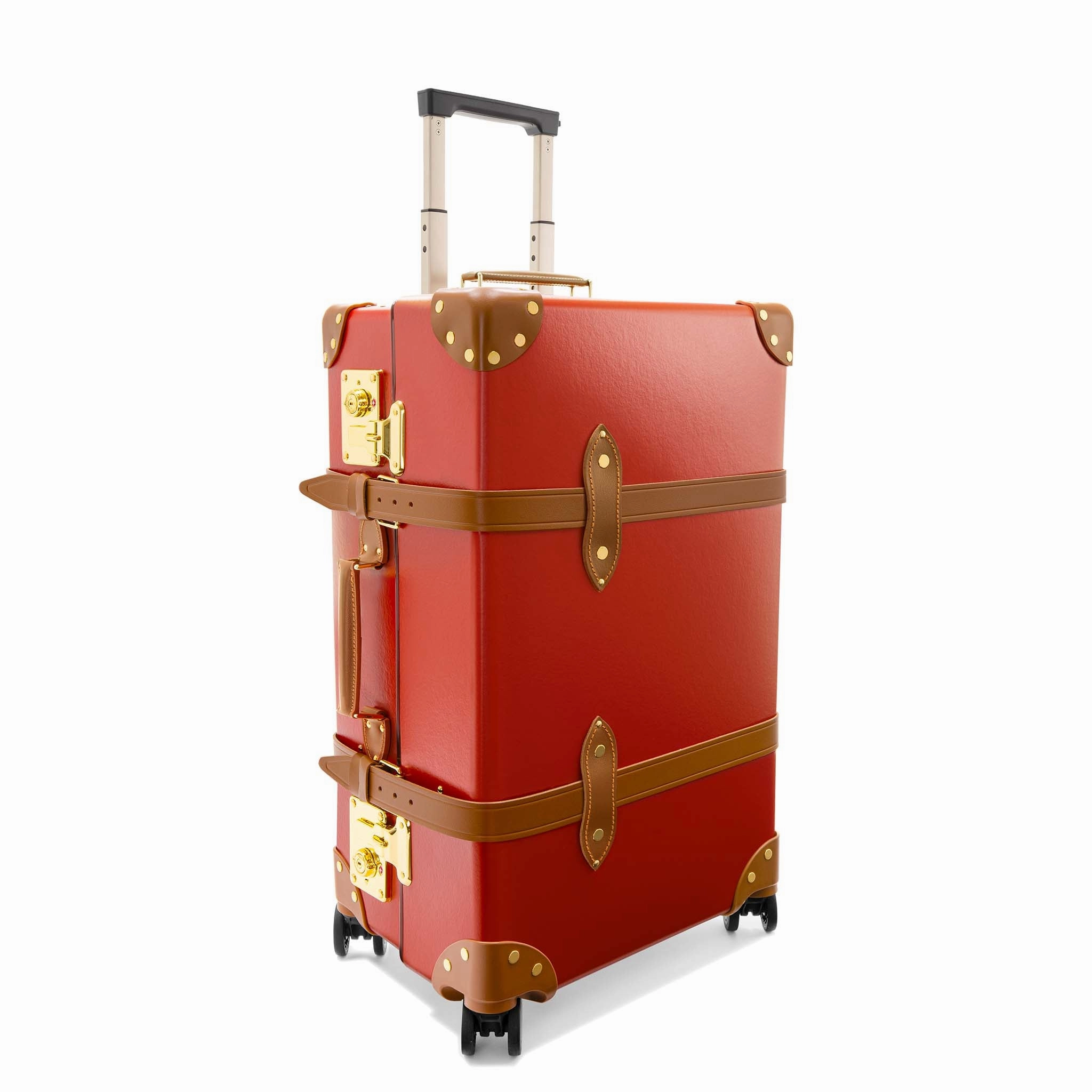 Centenary  Medium Check-In - 4 Wheels | Red/Caramel/Gold