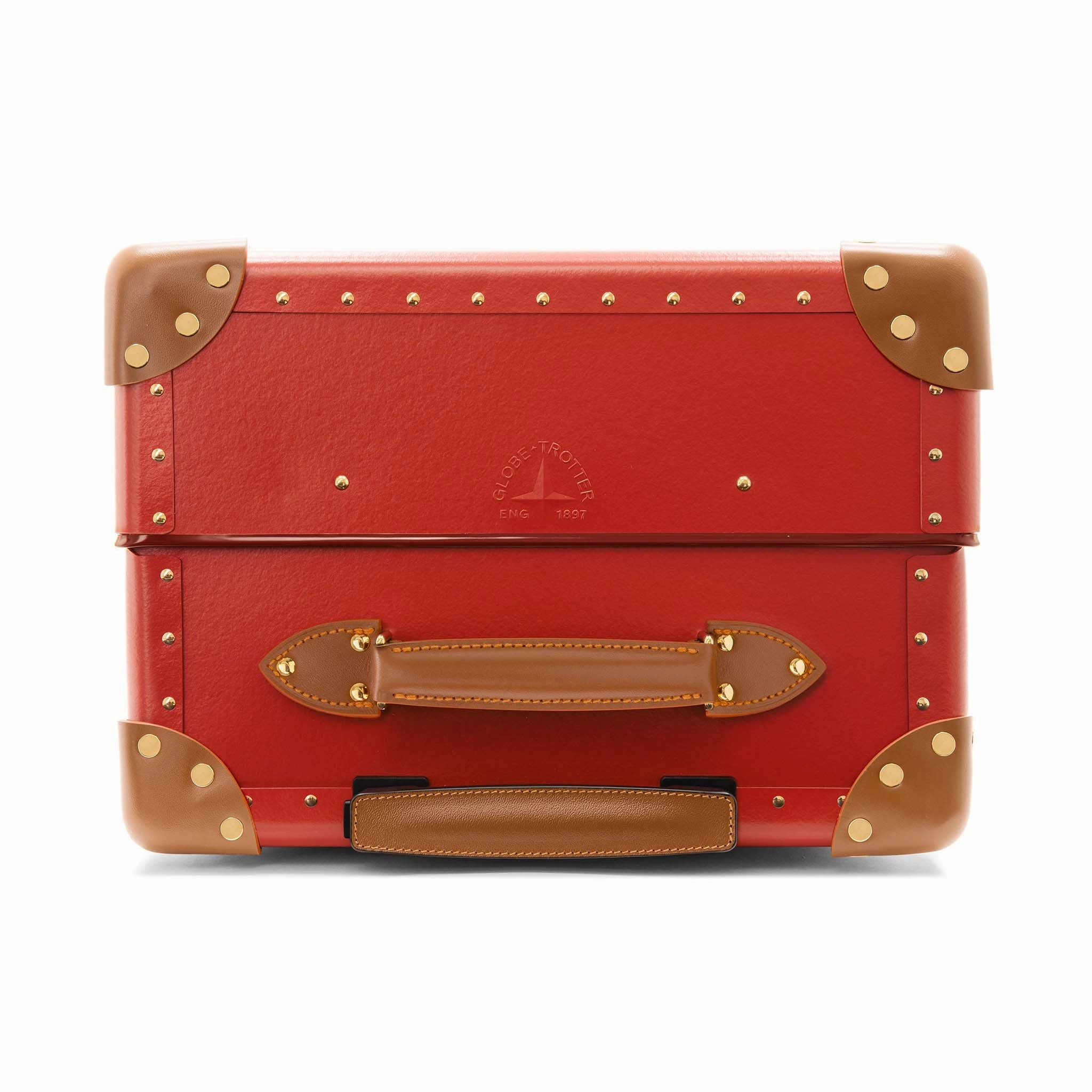 Centenary  Medium Check-In - 4 Wheels | Red/Caramel/Gold