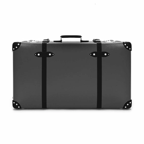 Centenary  XL Suitcase - 2 Wheels | Charcoal/Black/Chrome