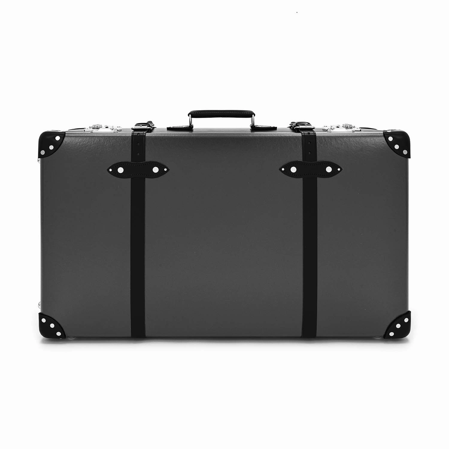 Centenary  XL Suitcase - 2 Wheels | Charcoal/Black/Chrome