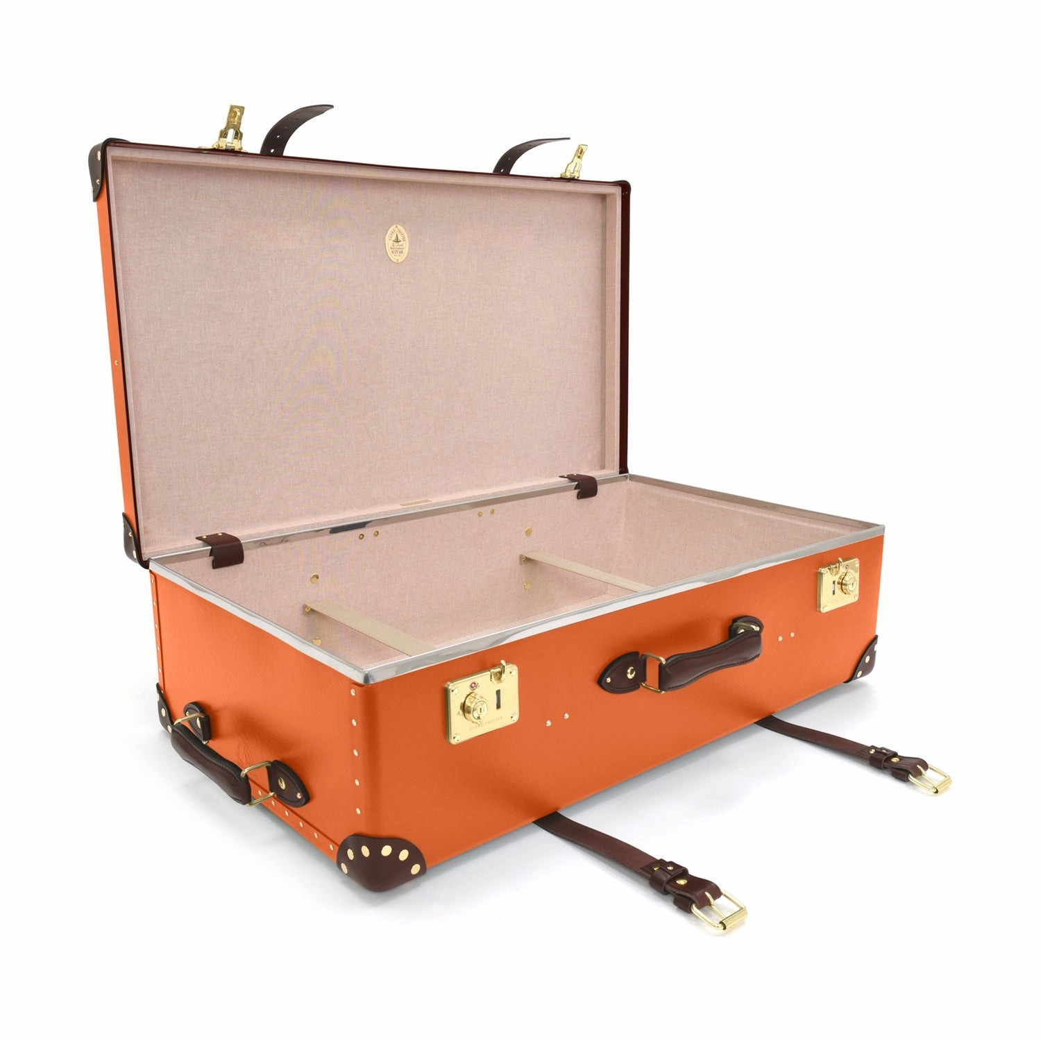 Centenary  XL Suitcase - 2 Wheels | Orange/Brown/Gold