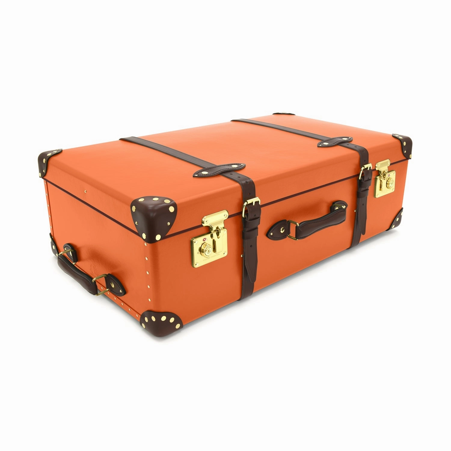 Centenary  XL Suitcase - 2 Wheels | Orange/Brown/Gold