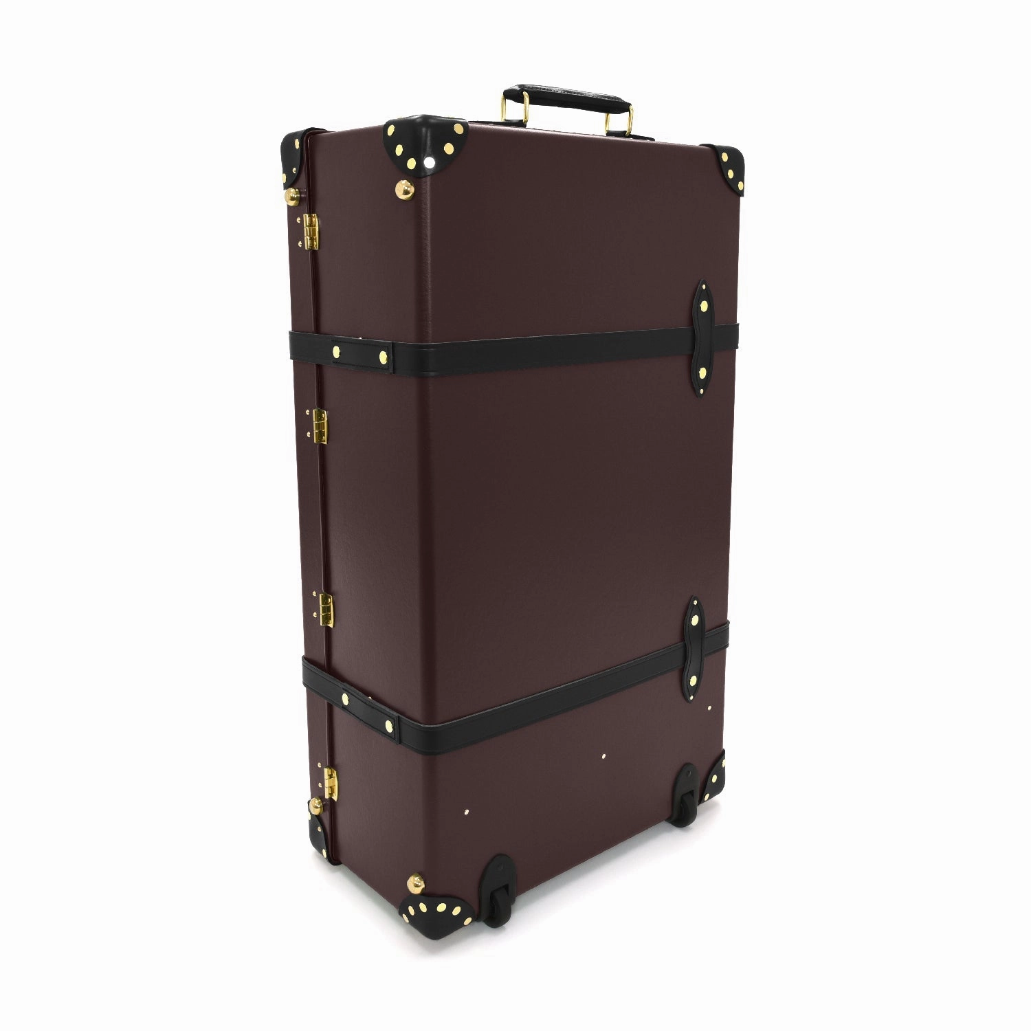 Centenary  XL Suitcase - 2 Wheels | Oxblood/Black/Gold