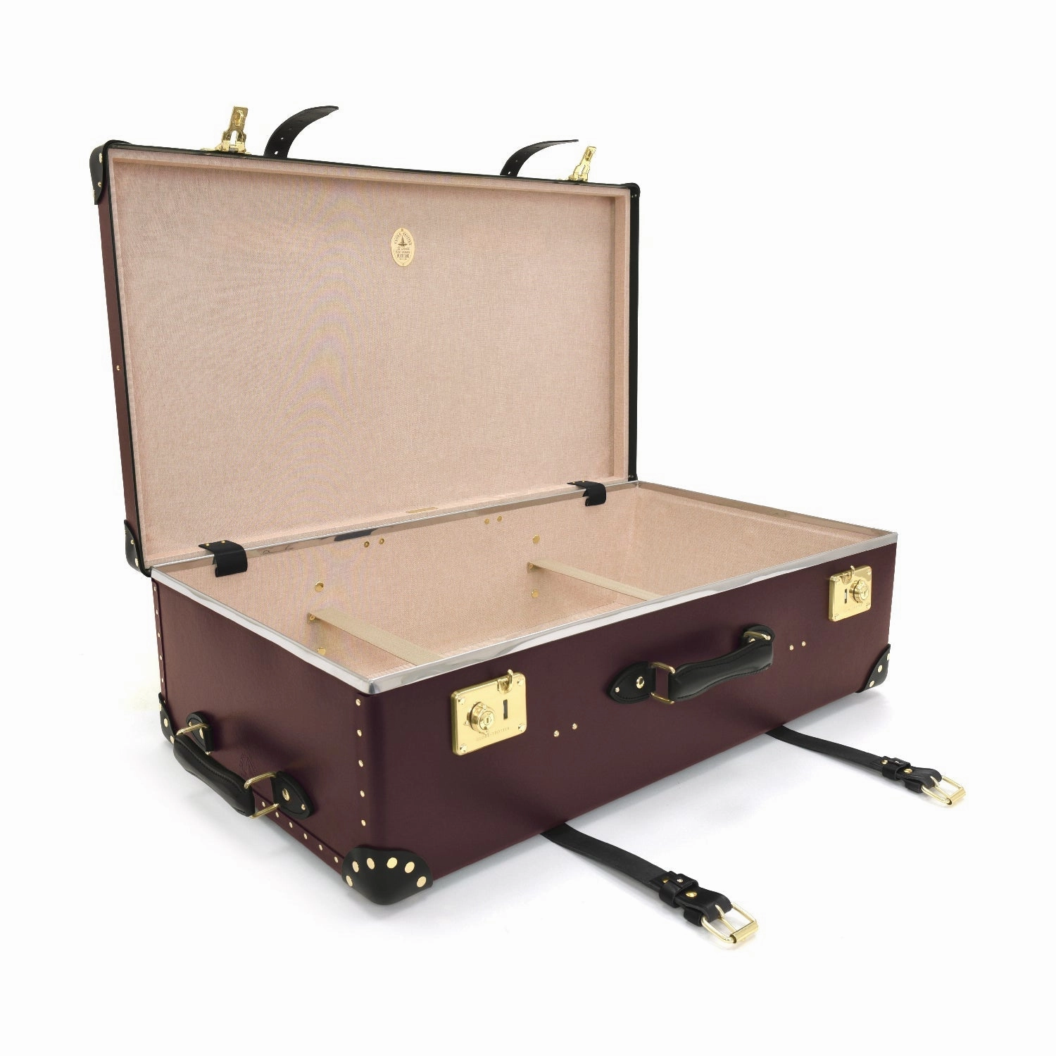 Centenary  XL Suitcase - 2 Wheels | Oxblood/Black/Gold