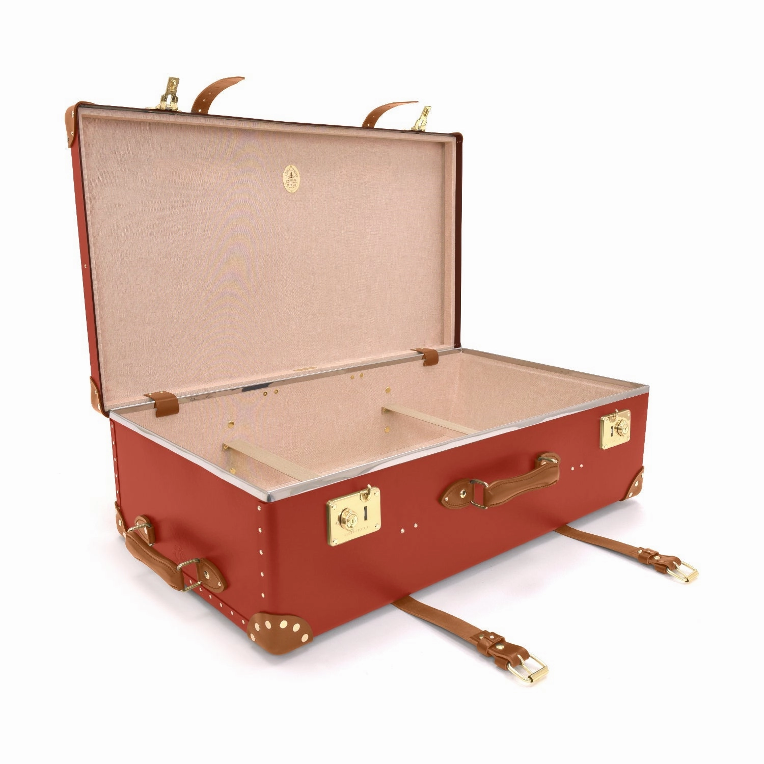 Centenary  XL Suitcase - 2 Wheels | Red/Caramel/Gold