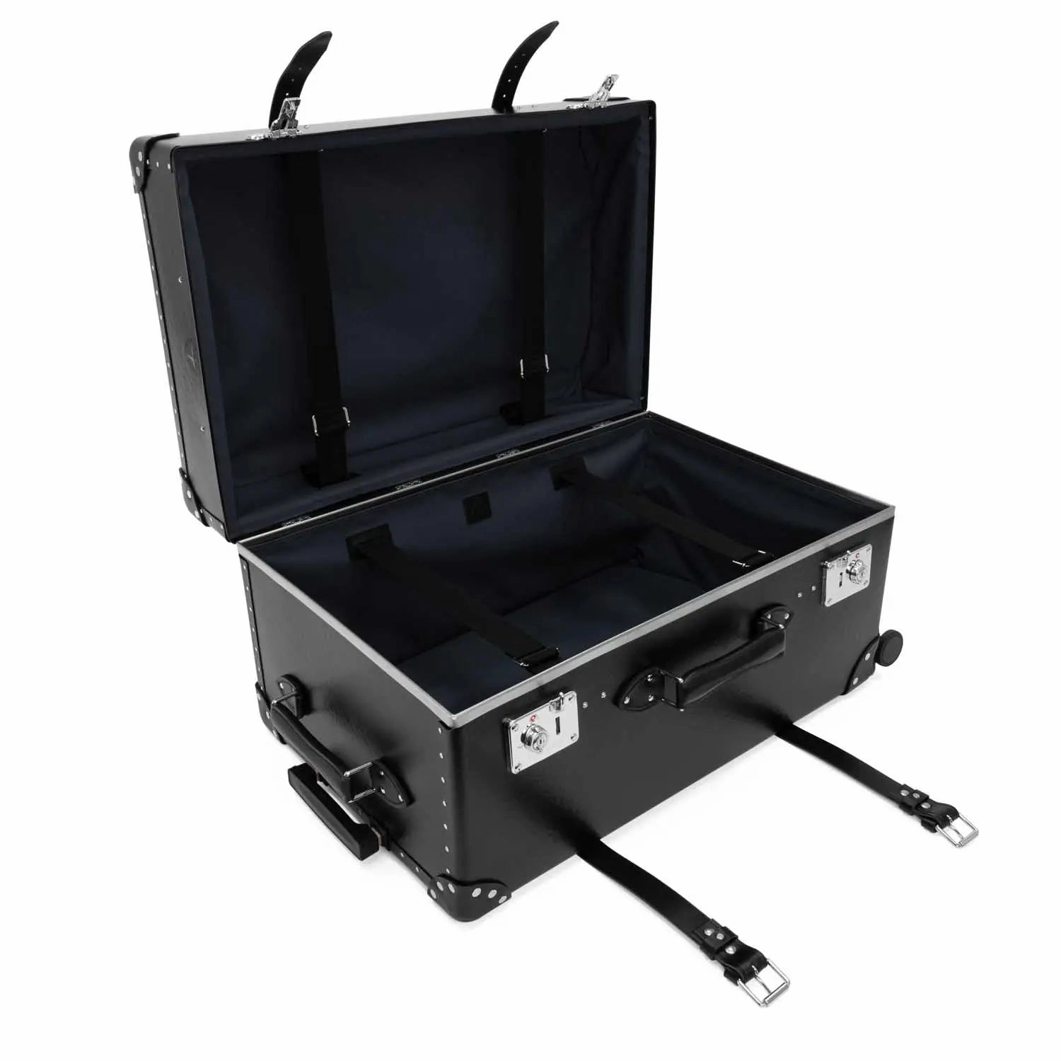 Centenary  XL Trunk - 4 Wheels | Black/Black/Chrome