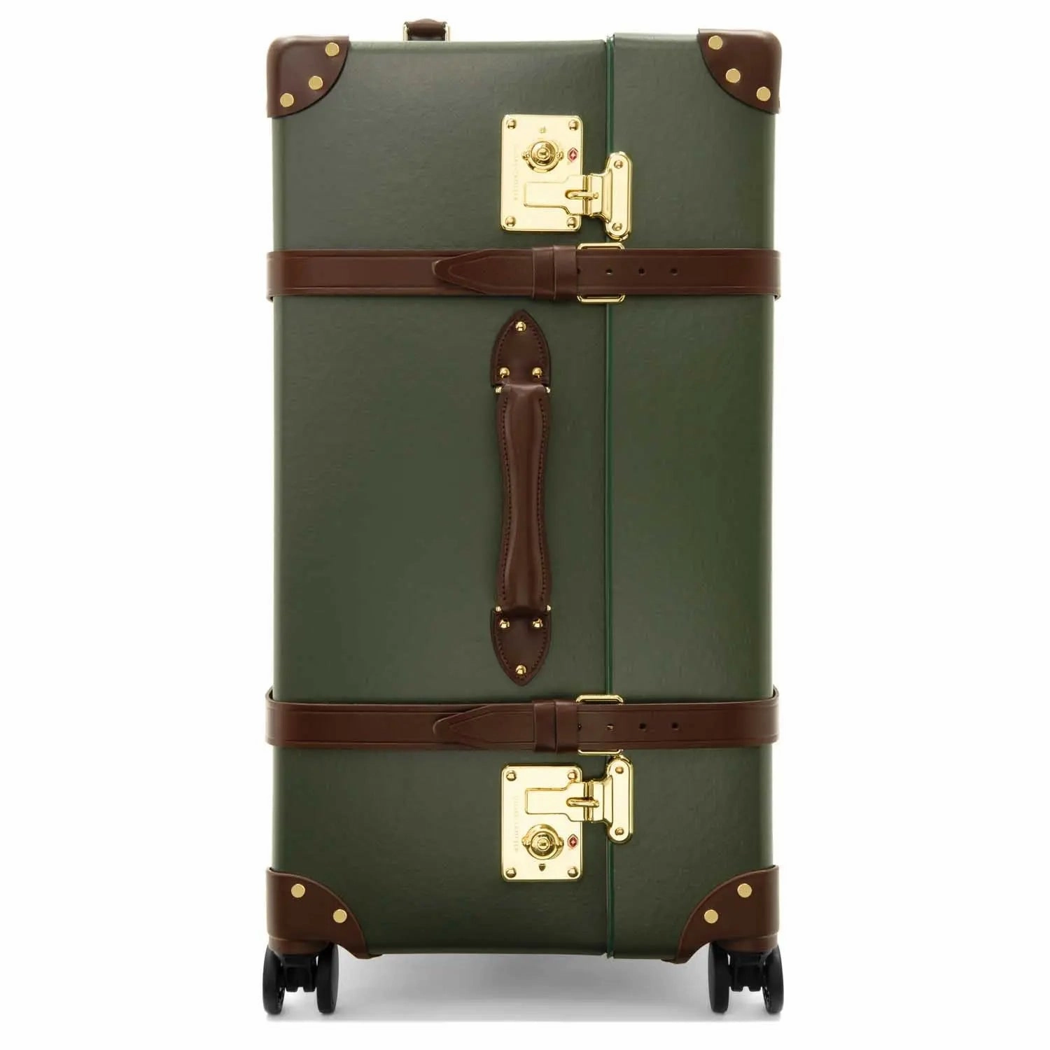 Centenary  XL Trunk - 4 Wheels | Green/Brown/Gold