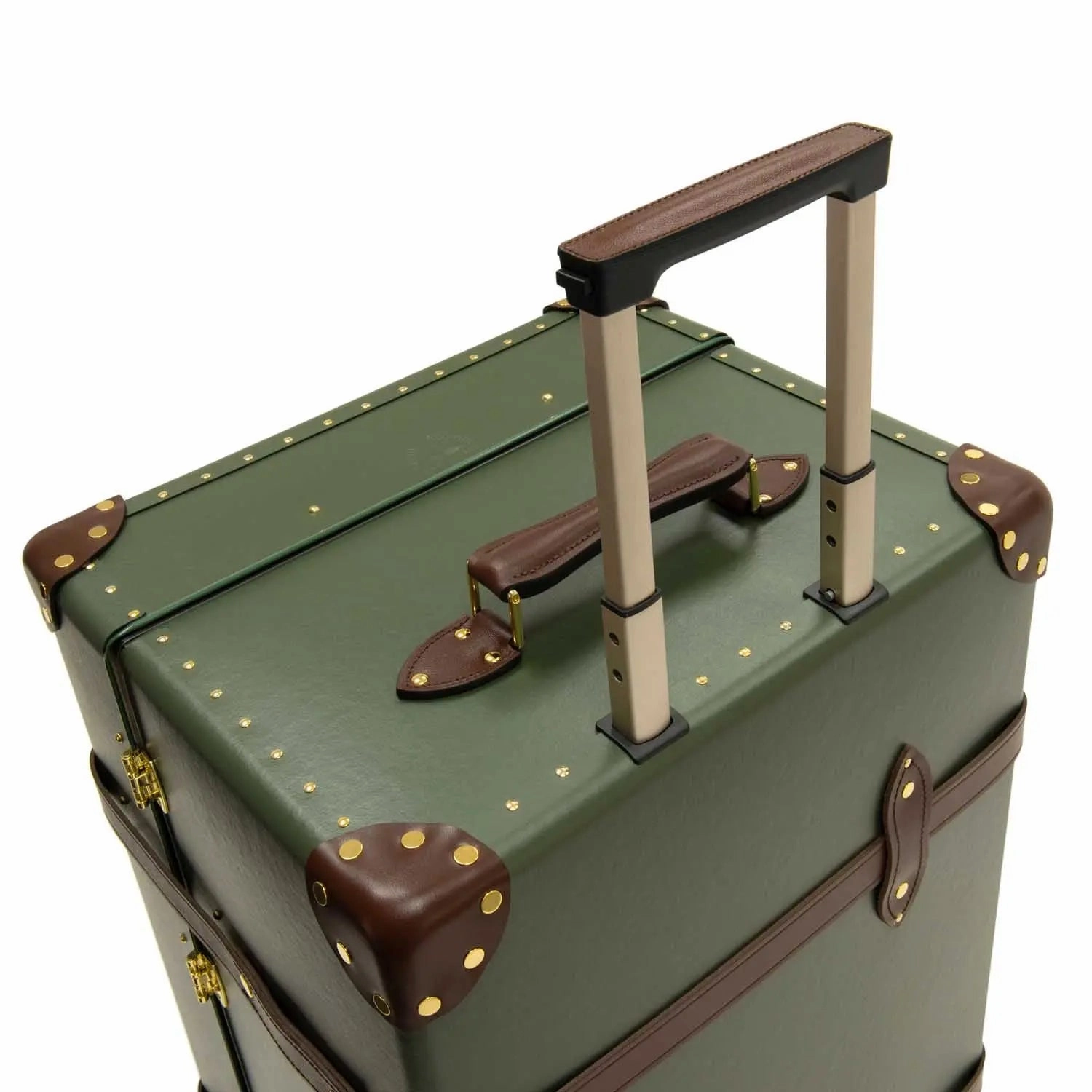 Centenary  XL Trunk - 4 Wheels | Green/Brown/Gold