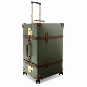 Centenary  XL Trunk - 4 Wheels | Green/Brown/Gold