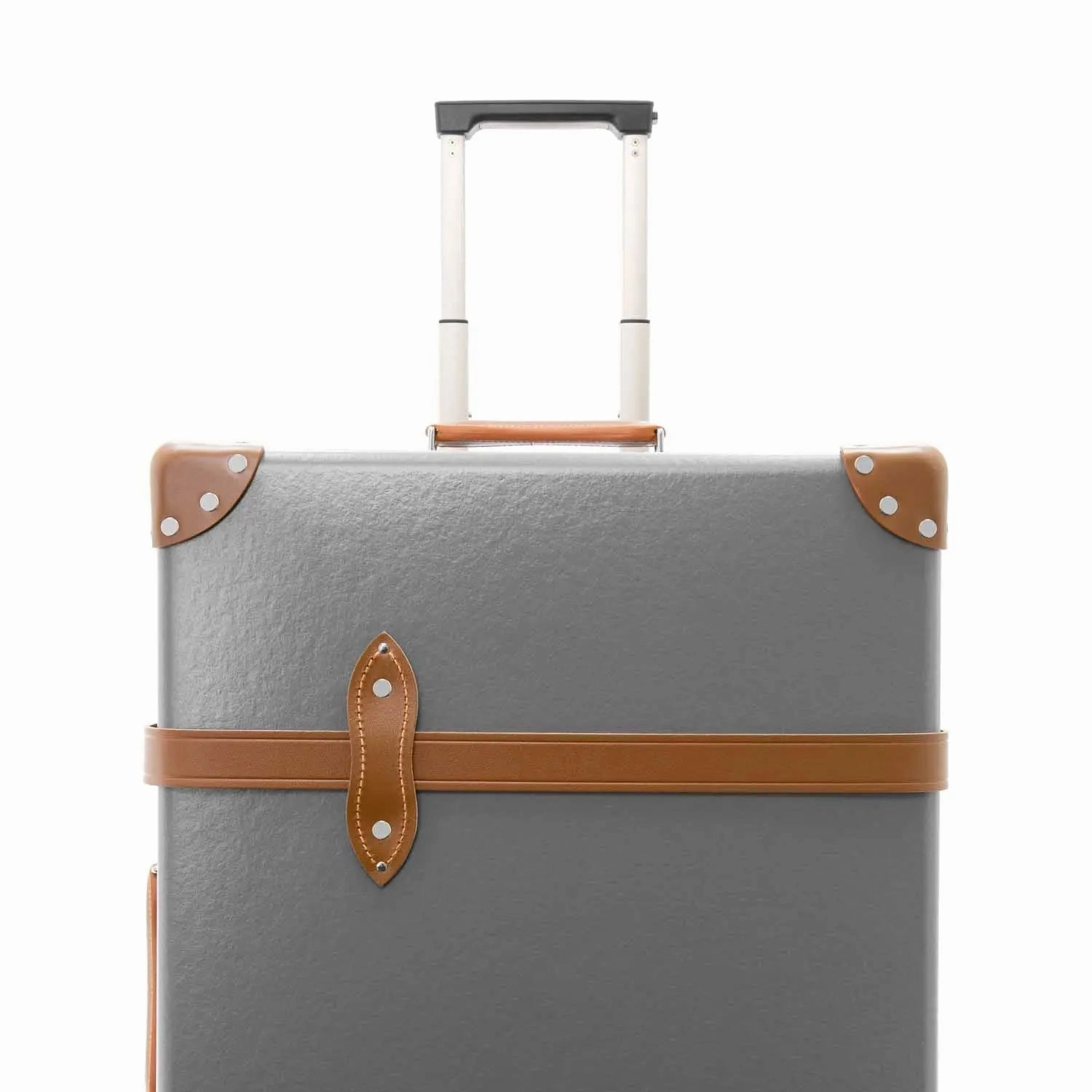 Centenary  XL Trunk - 4 Wheels | Grey/Caramel/Chrome