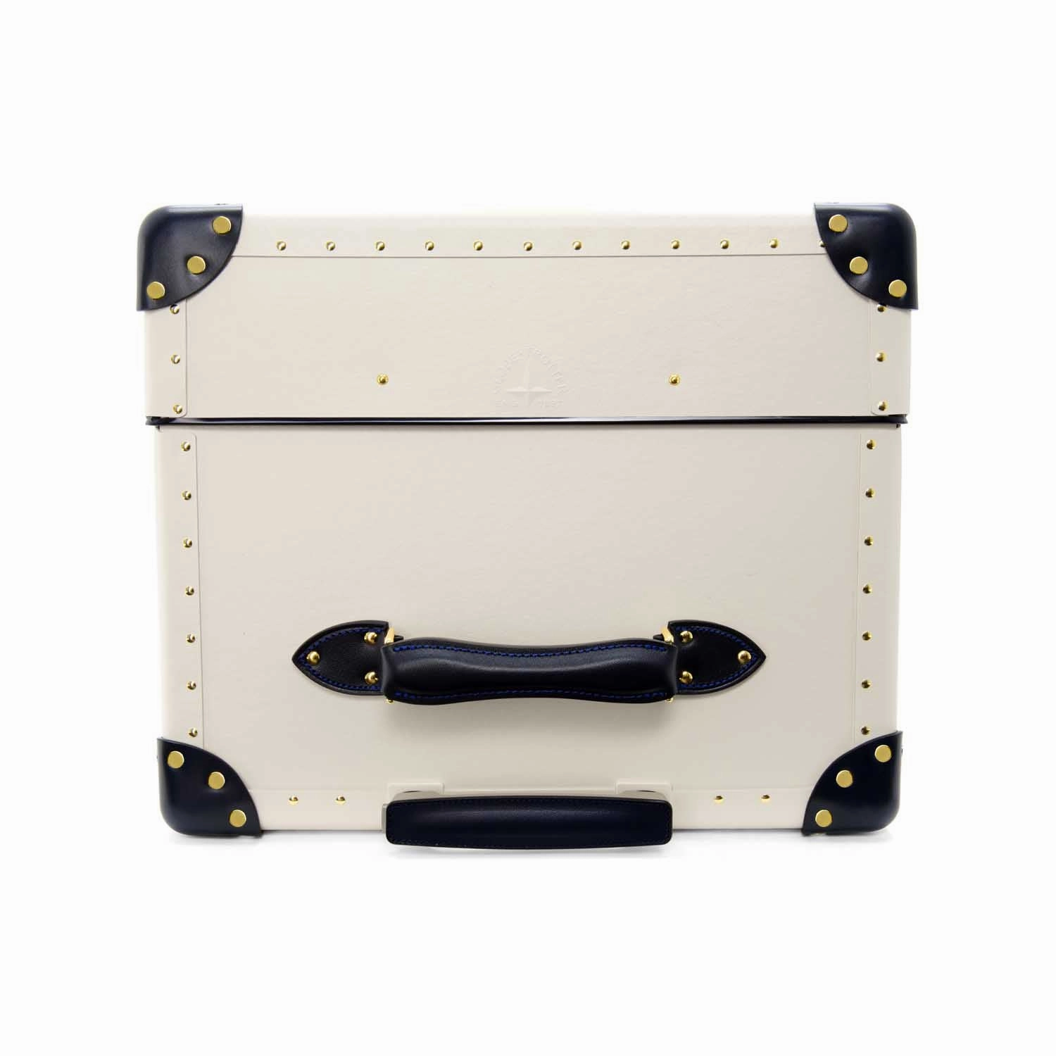 Centenary  XL Trunk - 4 Wheels | Ivory/Navy/Gold