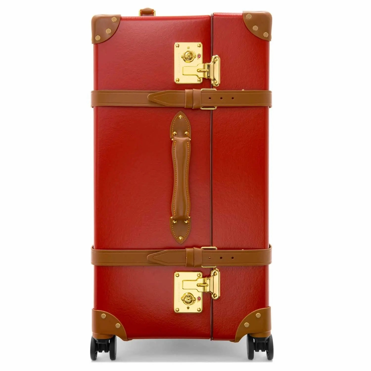 Centenary  XL Trunk - 4 Wheels | Red/Caramel/Gold