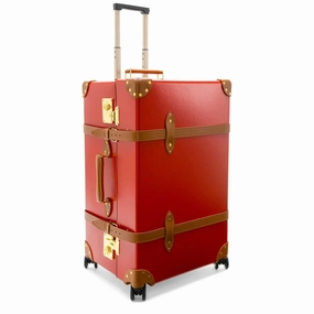 Centenary  XL Trunk - 4 Wheels | Red/Caramel/Gold