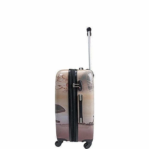Chariot 20" Lightweight Spinner Carry-on Upright Suitcase-Pilot Dog