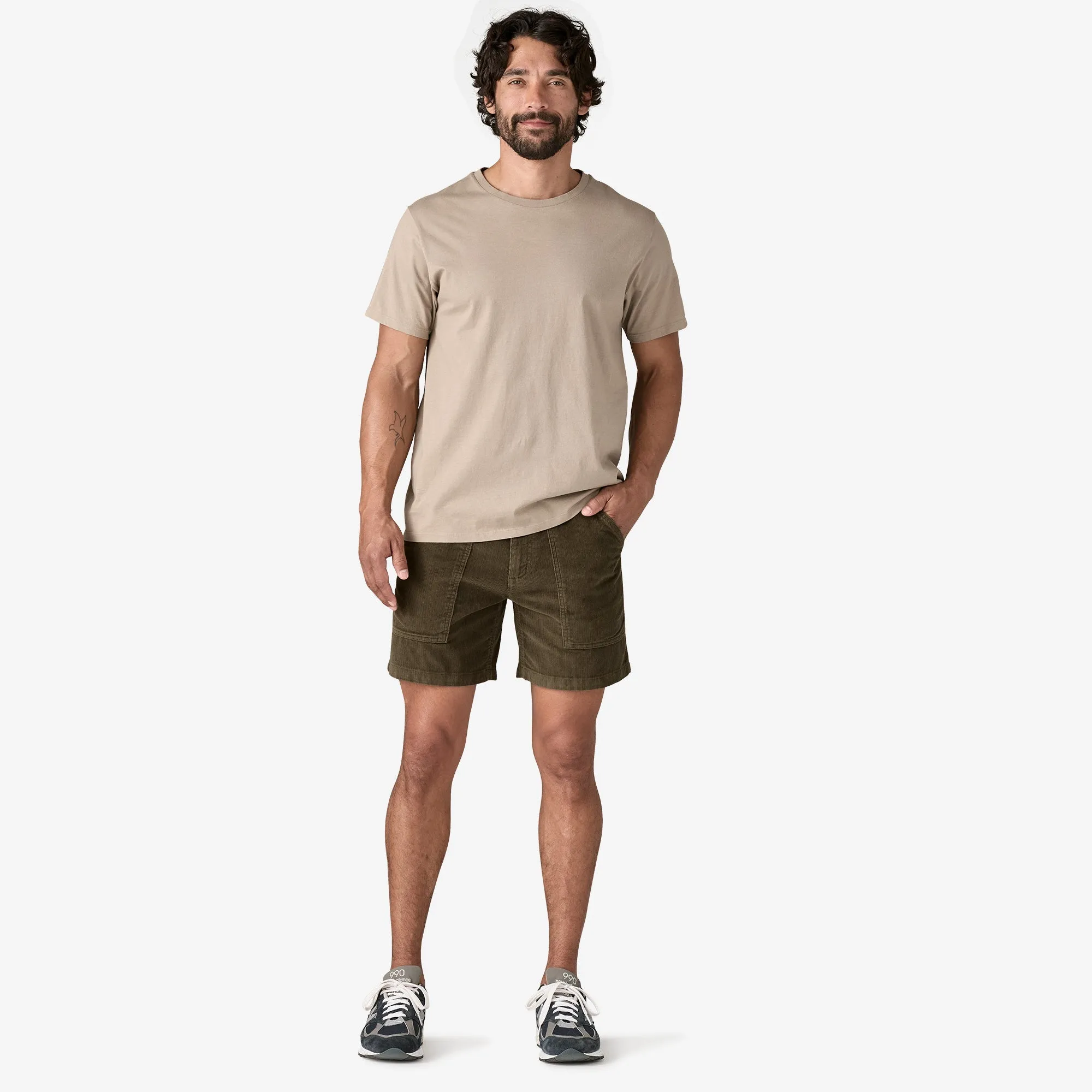 Shop For 75%off Men's Organic Cotton Cord Utility Shorts - 6" sale online, reasonable price and fast delivery.