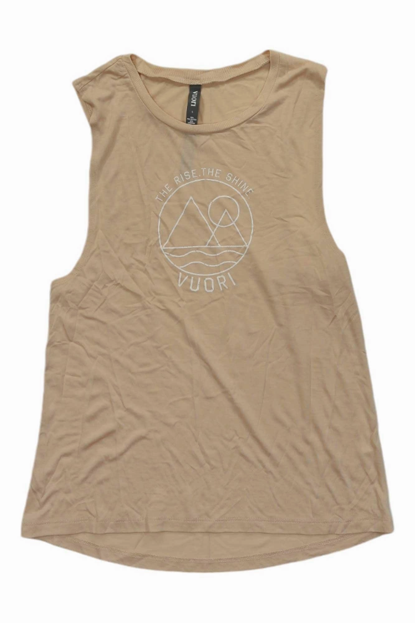 Shop For Clearance Cheapest Price Vuori Womens The Rise The Shine Tank |Official Website , free shipping and fast delivery for you.
