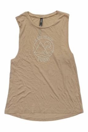 Shop For Clearance Cheapest Price Vuori Womens The Rise The Shine Tank |Official Website , free shipping and fast delivery for you.