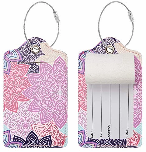 Chelmon Luggage Tags Label Cruise Instrument Bag Case Tags(03 blooming A)
