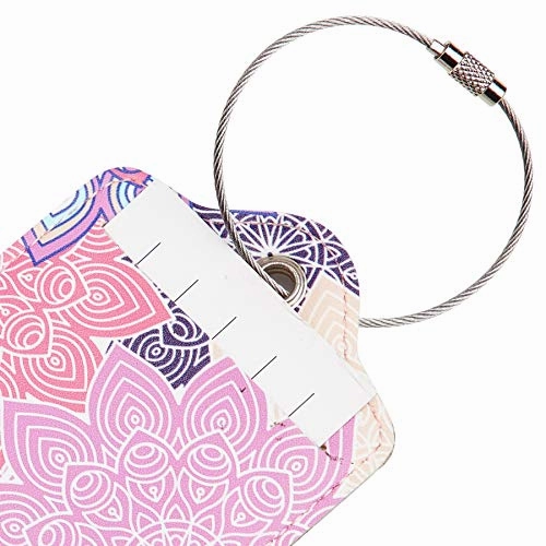 Chelmon Luggage Tags Label Cruise Instrument Bag Case Tags(03 blooming A)