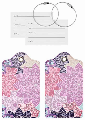 Chelmon Luggage Tags Label Cruise Instrument Bag Case Tags(03 blooming A)