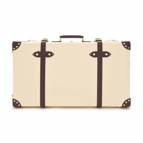 Chelsea Garden  Large Suitcase | Ivory/Burgundy/Gold