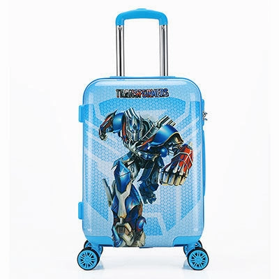 Children'S Cartoon Trolley Suitcase 20" Hello Kitty/Transformers/Spiderman Travel Suitcase