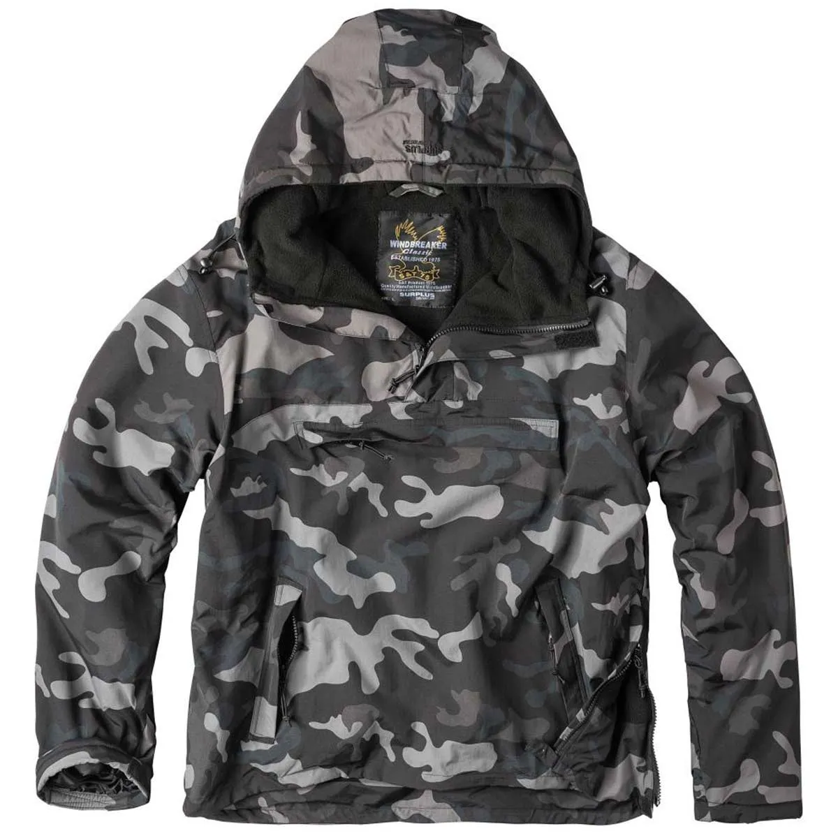 Purchase authentic Choose Official Surplus Windbreaker Jacket Black Camo Better Price online, top quality and best service.