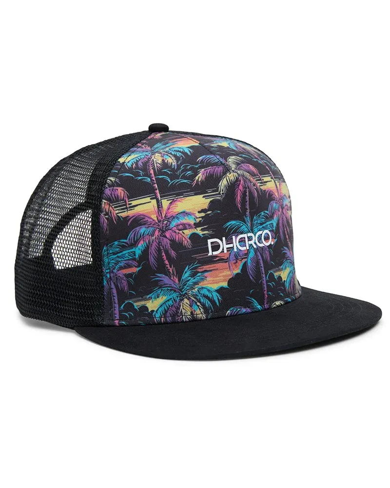 New arrival Choose Original Dharco Flat Brim Trucker Hat On Sale Now with best price, top quality and best service, welcome to buy!
