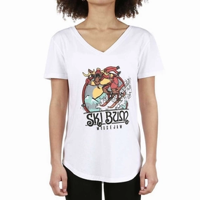 Browse newest style Choose Best Moosejaw Womens Steel Cut Oats Flowy V-Neck SS Tee For Sale , affordable price for you.