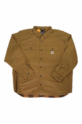 Superb Claim Carhartt Mens Rugged Flex Relaxed Fit Canvas Fleece-Lined Shirt Jacket at Lowest Price is best sell now, purchase Items for your love.