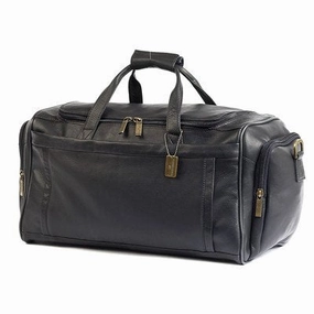 Claire Chase Bordeaux Duffel-3, Black
