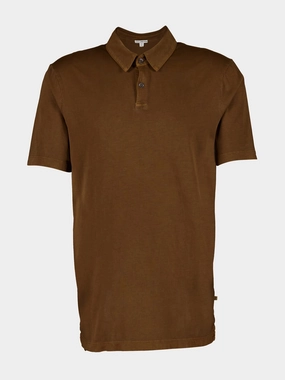 Classic Brown Polo Shirt Tops Mens - men's t-shirts outlet