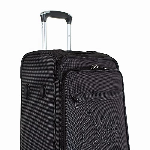 Cloe Carry-On 20 inch Luggage with 360-spinner wheels in Black Color